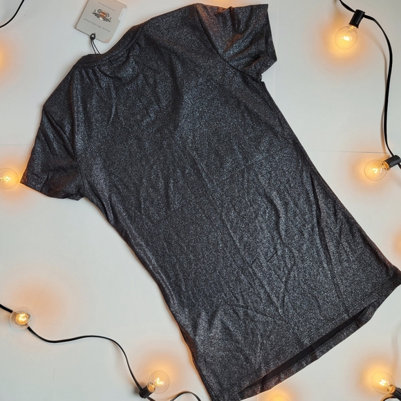 Harley Davidson Black/Silver Shimmer Tee - Picture 3 of 5